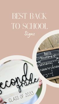  

I’ve rounded up the best back-to-school signs for you and all of your tiny humans. If the reversible, reusable ones seem like too much work for you, I’ve included personalized boards too. Either way, I’m sharing lots of cute ideas at all different price points.

Find the details on the link on bio or here if you're using a computer: https://www.cirquedusolayne.com/10-best-first-day-of-school-boards/

