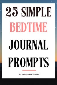 Bedtime journal prompts are a great way to reflect on your day and set goals for tomorrow. They can be used as part of an evening routine or just when you need some inspiration before sleep to help put things in perspective. We've compiled 25 bedtime journal prompts that may give you some ideas! Journaling before bed| Nighttime journal prompts| Sleep journal prompts