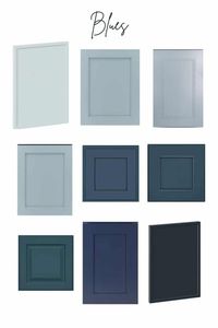 Best Cabinet colors for 2022: Blue Cabinets