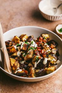 Mediterranean Roasted Eggplant Recipe (Low-Carb, Gluten-Free)