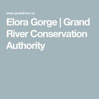 Elora Gorge | Grand River Conservation Authority