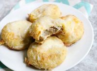 Keto Breakfast Biscuits- Stuffed with Sausage & Cheese