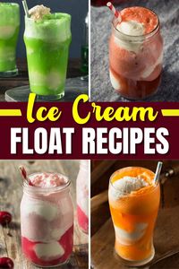 Try these ice cream float recipes for the soda shop experience at home! From Coke to Root Beer to Fanta, there's a float on this list for everyone.