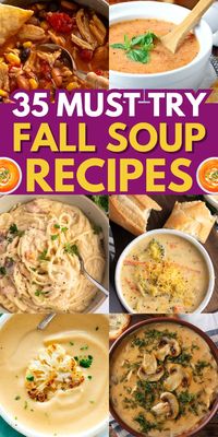 Warm up your autumn with these delicious and comforting soup recipes perfect for the season.