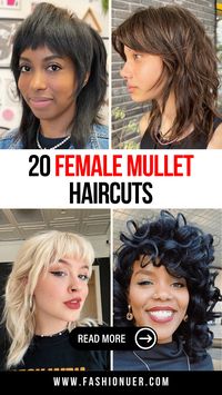 Redefine boldness with female mullet haircuts that challenge the norm. Embrace trendy women’s hairstyles designed for fearless fashionistas. Turn heads with bold haircut ideas that exude confidence. Opt for modern mullet styles to stay ahead of trends. Flaunt edgy women’s haircuts for a daring transformation.