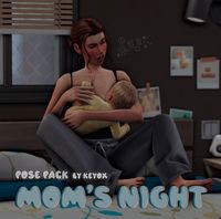 Pose pack "MOM'S NIGHT" | Patreon