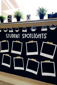 Create a Student Spotlight Bulletin Board with Farmhouse Cutouts | Styled by Nancy Chung