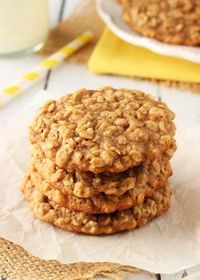 Moist and Chewy Banana Oatmeal Cookies - Life Love and Sugar