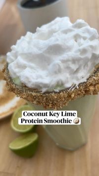  

What you’ll need
 • 1 can of coconut milk
 • 1/2c of vanilla yogurt
 • 1 tsp maple syrup
 • 1/2 c frozen spinach
 • 2frozen bananas
 • juice of 2 limes and lime zest and
 • 2 scoops of vanilla protein powder 

