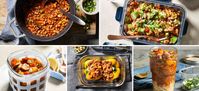 Cook Twice, Eat 6 Times: Vegan Lunch Meal Prep via @forksoverknives