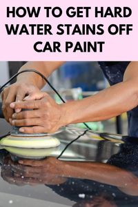 Learn how to use a hard water stain remover to remove water stains and hard water spots from your car paint. Discover effective methods to remove water spots on car surfaces and keep your car looking flawless with these simple car paint cleaning tips. Plus, get some amazing clean car hacks interior to keep your vehicle looking fresh inside and out!