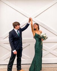 LTP1728, Dark Green Mermaid Long Prom Evening Dresses, Sequined Party – Laylatailor Shop