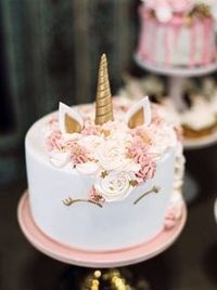 10 Magical Unicorn Cakes to Inspire Your Next Party Dessert Glamorous Unicorn Wedding Cake #weddings #weddingcake #cake  #weddingcakes  #wedding  #weddingideas #weddinginspiration