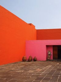 The entrance courtyard of Luis Barragán’s Casa Prieto López in El Pedregal, Mexico City #travel