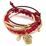 This bracelet is perfect for Gryffindor fans like me and one size fits all.