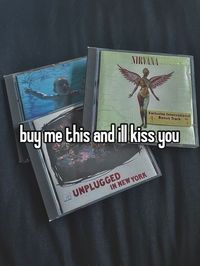 #whisper #nirvana #cds #nevermind #mtv #mtvunplugged #mtvunpluggedinnewyork #inutero