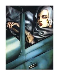 Young Lady with Gloves - Tamara de Lempicka | Buy Limited Edition Art Prints Online– S&P Gallery