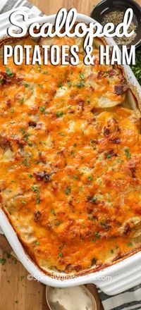 Scalloped Potatoes and Ham