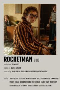 Rocketman Movie Poster