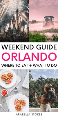 Planning the perfect weekend trip to Orlando? Don’t miss this list of the best things to do in Orlando,  Florida! — orlando activities | orlando travel guide | where to stay in orlando | orlando aesthetic | orlando park | orlando photography | orlando outfit |  | orlando food