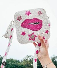 WE ARE OPEN TO RUSH ORDERS WITH NO EXTRA CHARGES. PLEASE MESSAGE US BEFORE PLACING THE ORDER TO CONFIRM THE DELIVERY DATE. Customized Monogram Beaded Flap Handbag clutch. Beautiful clutch to gift your bridesmaid or to yourself. It can be done in any color. The purses come with a chain sling and the box clutch purse comes with a beaded strap but if you want it can be customized with the chain strap too. Please give us 3-4 weeks to ship. They are made-to-order bags. We can make any design you want