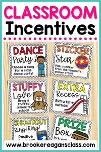 Classroom incentive behavior coupons. These rewards are mostly at no cost to you and super motivating for students to earn when showing positive behaviors. Great classroom incentives personal or whole class behavior rewards.