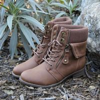 all about that sass womens sweater boots in tan - shophearts - 6