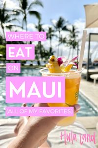 Craving the best food in Maui? From popular Maui restaurants to hidden food trucks, this guide has the best places to eat on the island for every craving. Whether you're planning your trip to Maui or already on island searching for your next meal, these food spots are guaranteed to impress!