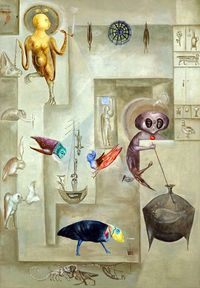 Leonora Carrington: Sanctuary for Furies, 1974.