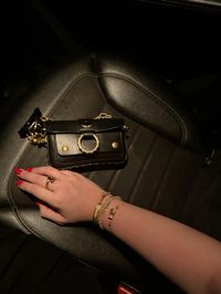 Zadig bag in black and gold