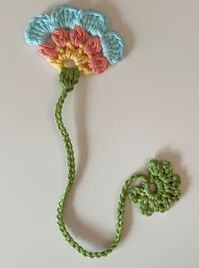 CROCHET PATTERN, Fan Flower Bookmarks Pdf Pattern, US Terms english Only - Etsy