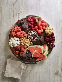 Watermelon and Chocolate Dessert Board | Watermelon Board