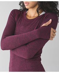 swiftly tech long sleeve crew | women's long sleeve running tops | lululemon athletica