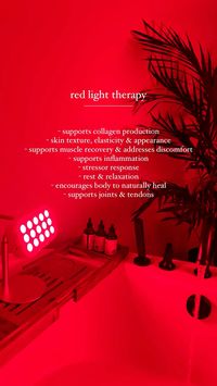 The benefits of red light therapy promote natural healing