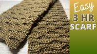 Crochet Scarf for Beginners (Take 34) | How to Crochet Super Easy ALMOND STITCH SCARF in 3 hours!