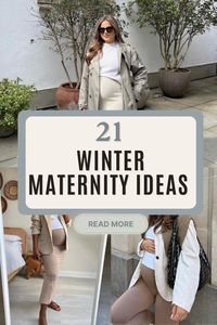 Whilst maternity wear can be somewhat of a minefield, it’s an opportunity to refresh your wardrobe for the winter. Plus, there are some gorgeous maternity outfit ideas to help you and bump look just as amazing! Here are 21 winter maternity outfit ideas that we think you’ll love!