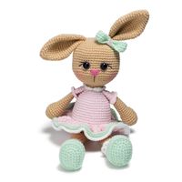 If a special young one in your life is looking for a new friend, introduce your honey pie to Lolli Bunny! Made in pastel lollipop colors, this sweet amigurumi bunny is a perfect gift on any occasion. You can make it with the help of our free Lolli Bunny Crochet Pattern.