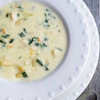 Enjoy one or your favorite restaurant copycat soups at home with my version of Olive Garden's Chicken Gnocchi Soup.