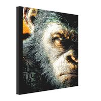 Primate Models: Mad Apes 01-02 Canvas Print | Zazzle.com