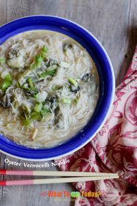 TAIWANESE OYSTER VERMICELLI NOODLE