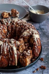 Cinnamon Pecan Monkey Bread - Something Sweet Something Savoury