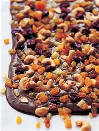 Barefoot Contessa - Recipes - French Chocolate Bark- Ina does simple, but delicious and elegant.