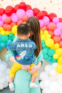 Arlo’s To Infinity and Beyond First Birthday Party | studiodiy.com