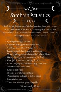 Samhain, also known as All Hallows Eve, has ancient roots that have culminated in some pretty fun traditions we know and love today. Check out these activities for Samhain that can be done by a solitary witch, a coven, or family and friends!