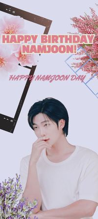 We love you leader. Namjoon asthetic wallpaper. 💜💜💜🎂💜💜🎂💜💜🎂 #namjoon