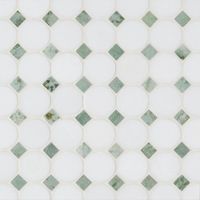 Natural stone like this beautiful Maverick Green Thassos Polished Mosaic makes a timeless statement. This 12 x 12 decorative tile comes in white and has a polished or high gloss finish. With many styles to choose from in forever versatile marble, you’ll appreciate the unique style of this tile. Go with the Maverick Green Thassos Polished Mosaic to create a timeless look for your home. With unique veining that comes from the natural wonders of this earth, marble can be the gorgeous fashion statem