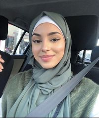 A traditional scarf worn by Muslim women to cover the hair and neck and sometimes the face. the traditional dress code of Muslim women, calling for the covering of the entire body except the face, hands, and feet: to observe the hijab. #cute #girls #hijab #beautiful #queen #muslim #nice #Pretty #amazing #look #black