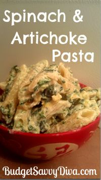 Spinach and Artichoke Pasta Recipe