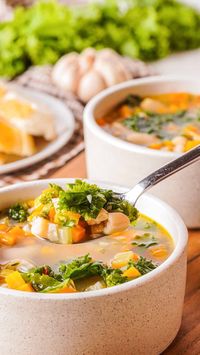 Enjoy this delicious Tuscan Bean Soup with Kale (a vegan and gluten-free version of Ribollita). Comforting, hearty, healthy and delicious - this soup is the perfect meal for busy weeknights!