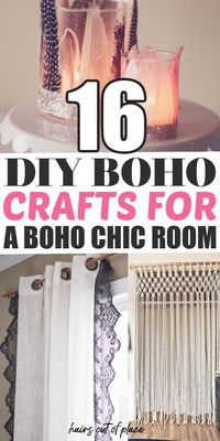 DIY boho crafts for girls and teens